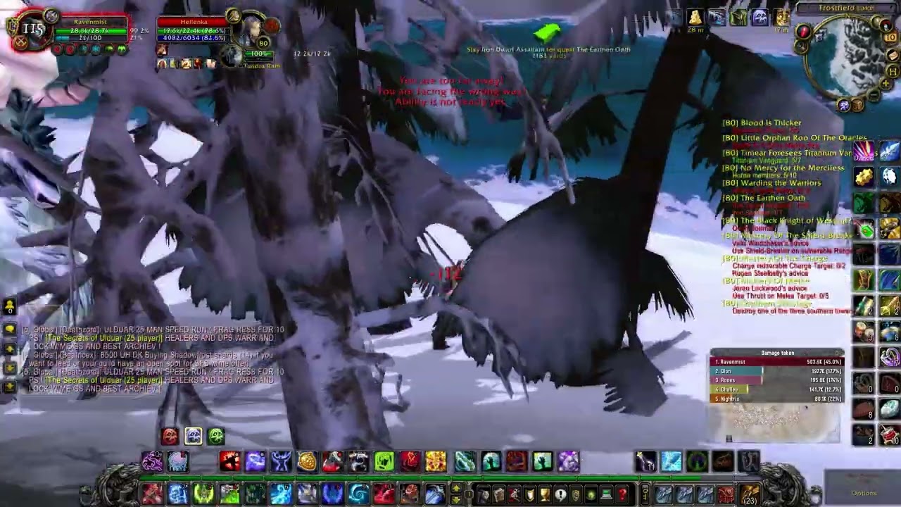 Ravenmist Frost DK world pvp