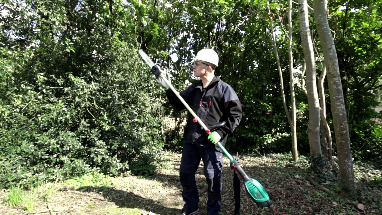Bosch AMW 10 SG Multi Tool with Pole Pruner Attachment - DEMO