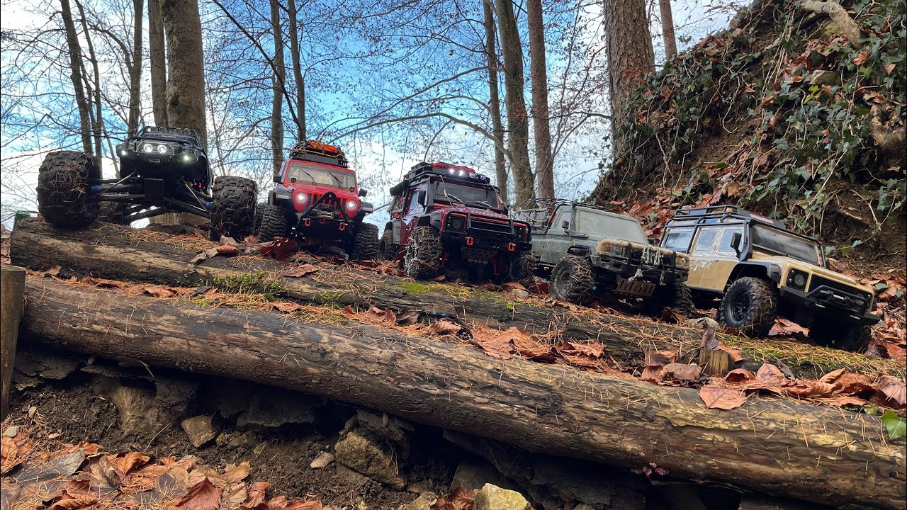 RC GANG AUSTRIA on the way🤘🏽👊🏽 #rc #crawler #adventure #funny