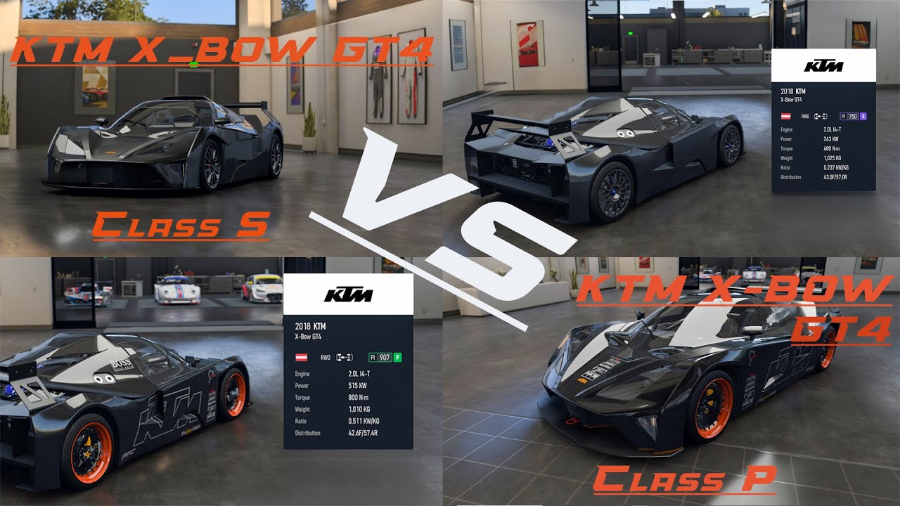 How Fast Can It Go? | Class P KTM X Bow vs Stock Forza | Nürburgring Short | 4K Split Screen