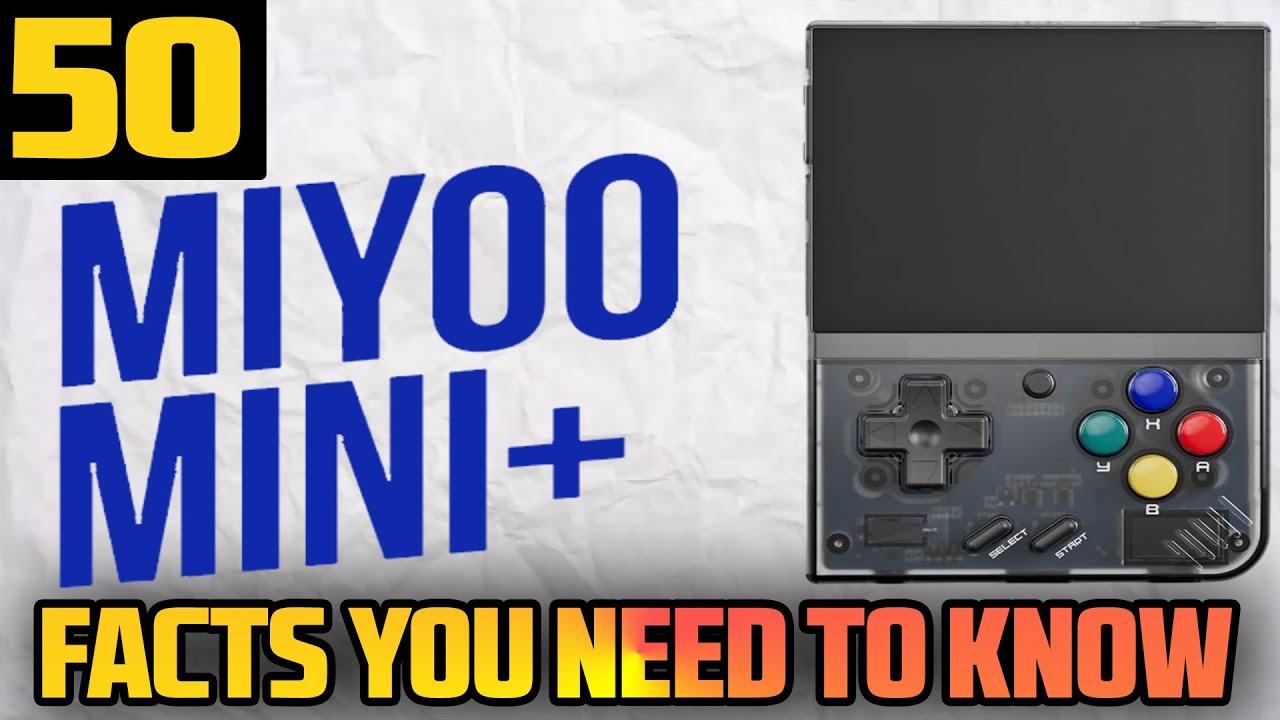 50 Miyoo Mini Plus Facts In Five Minutes