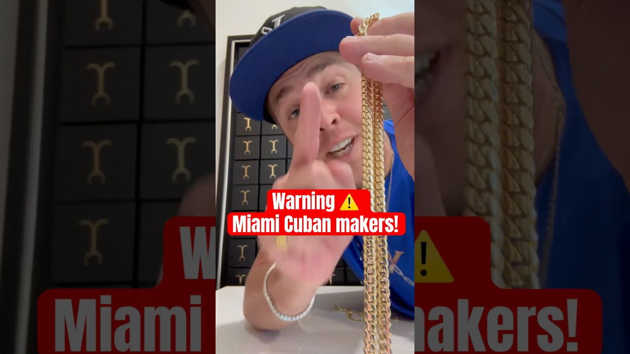 Demise of HANDMADE Miami Cuban Links?! 