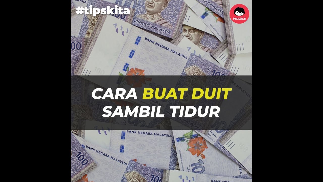 Cara Buat Duit Sambil Tidur