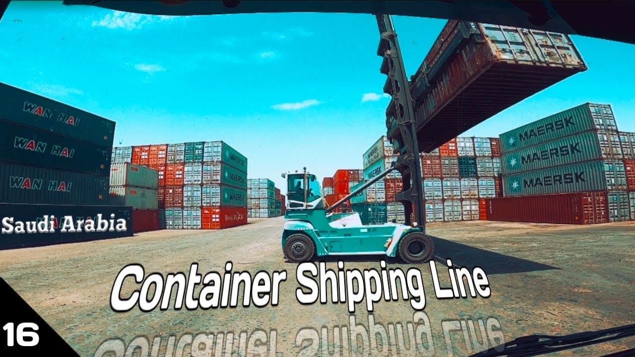 Container booking Shipping Line Alkhumra Jeddah Saudi Arabia | Trucking Vlog Saudi Arabia |