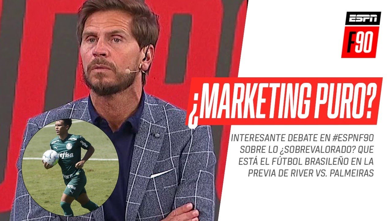 ¿El fútbol brasileño está sobrevalorado? ¡Interesante debate en #ESPNF90!