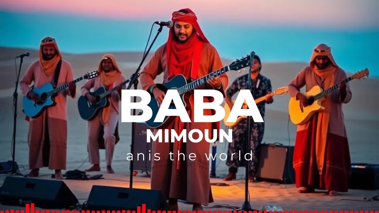 Amazigh Fusion -Tuareg Gnawa -  ⴱⴰⴱⴰ ⵎⵉⵎⵓⵏ - ( BABA MIMOUN ) #amazigh#gnawa  #guitar #fusion #tuareg
