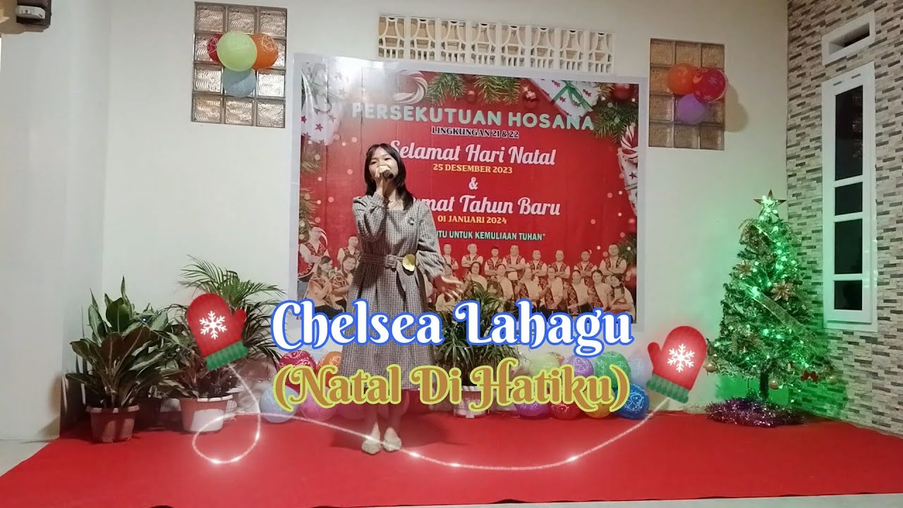 SUARA INDAH CHELSEA (NATAL DI HATIKU). LOMBA VOKAL SOLO