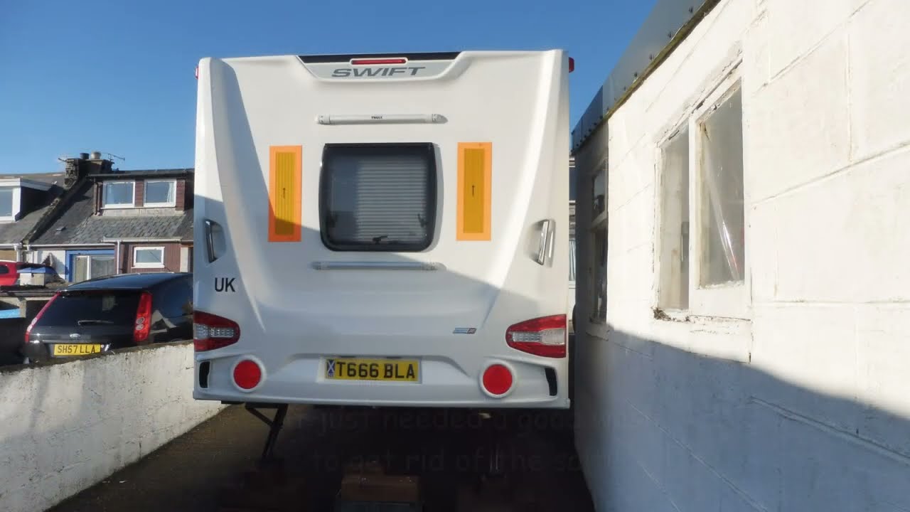 Storm Babet and our Caravan!