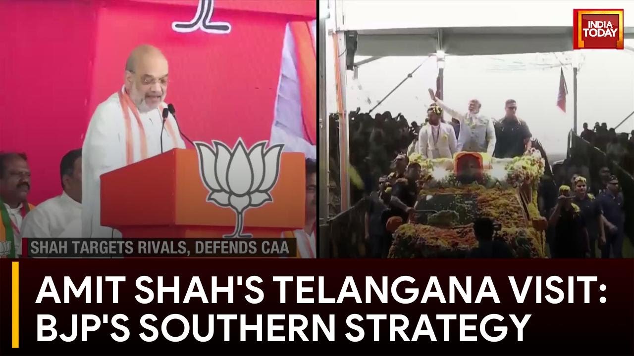 Amit Shah's Spiritual & Political Journey In Telangana: BJP's Southern Push Ahead Of 2024 Elections