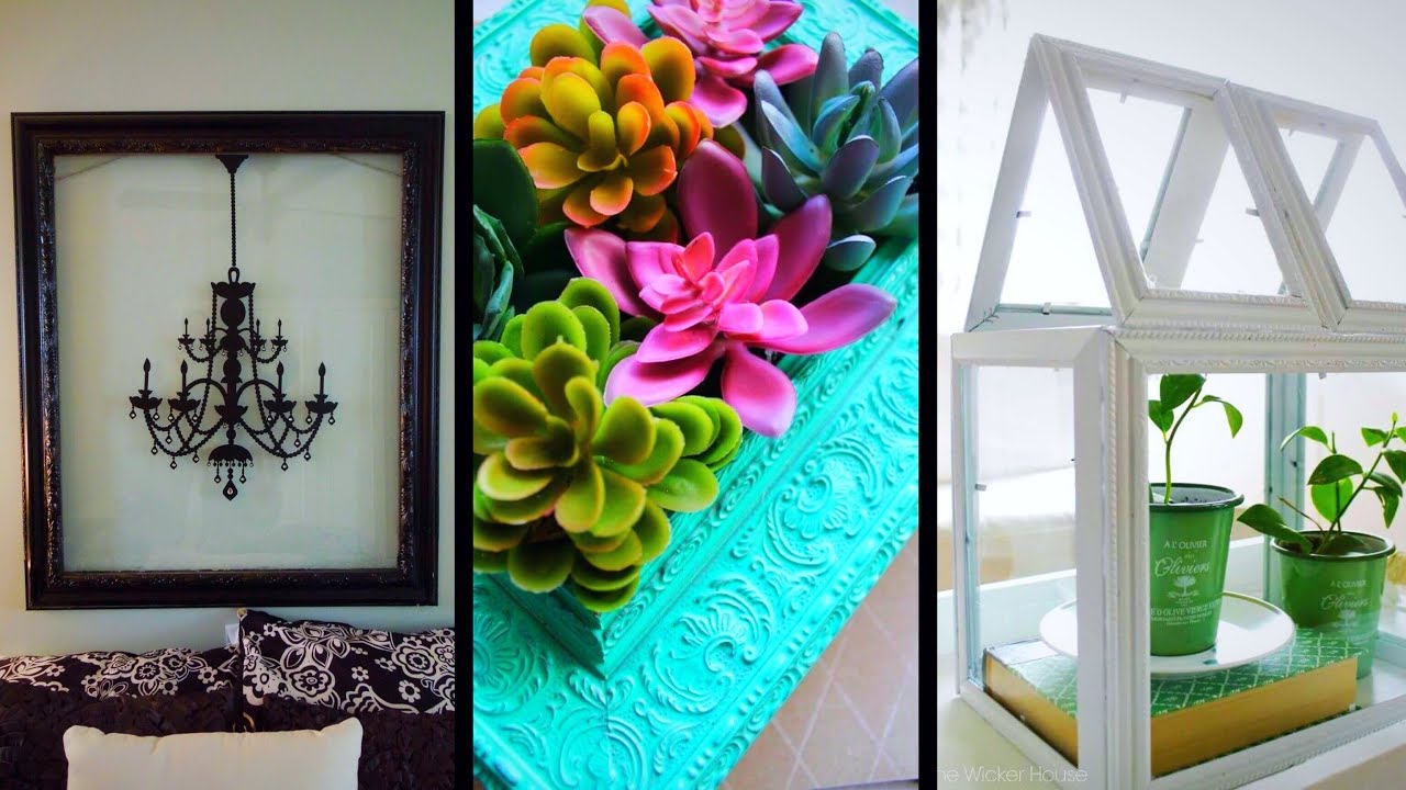 25 IDEIAS Para DECORAR COM MOLDURAS - Eduardo Wizard