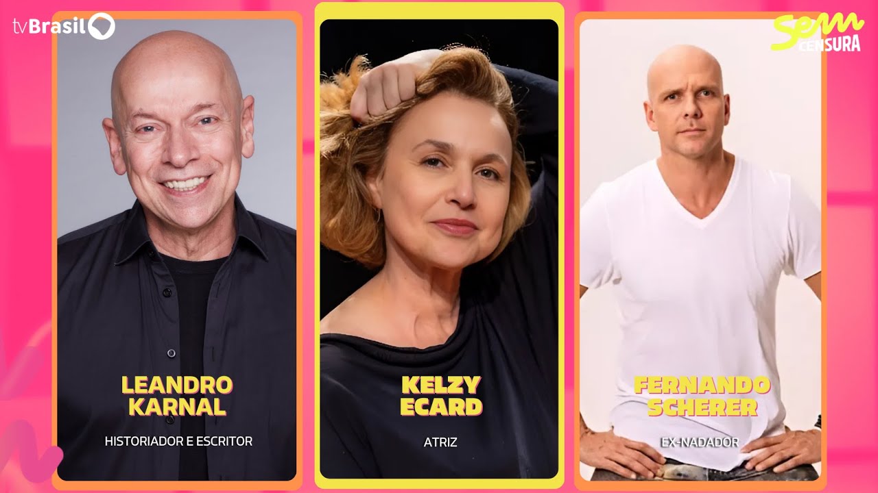 🔴 SEM CENSURA RECEBE FERNANDO SCHERER, KELZY ECARD E LEANDRO KARNAL