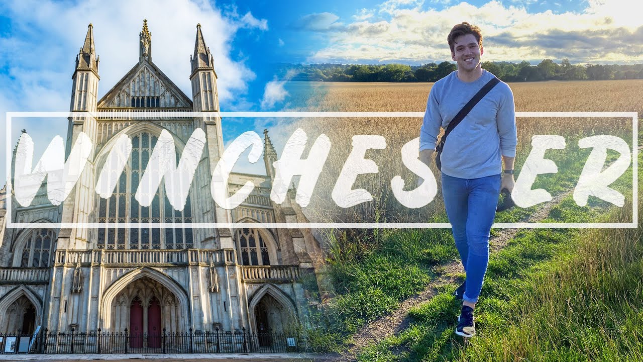WINCHESTER UK TRAVEL VLOG | Eating  Walking & Exploring In Hampshire!