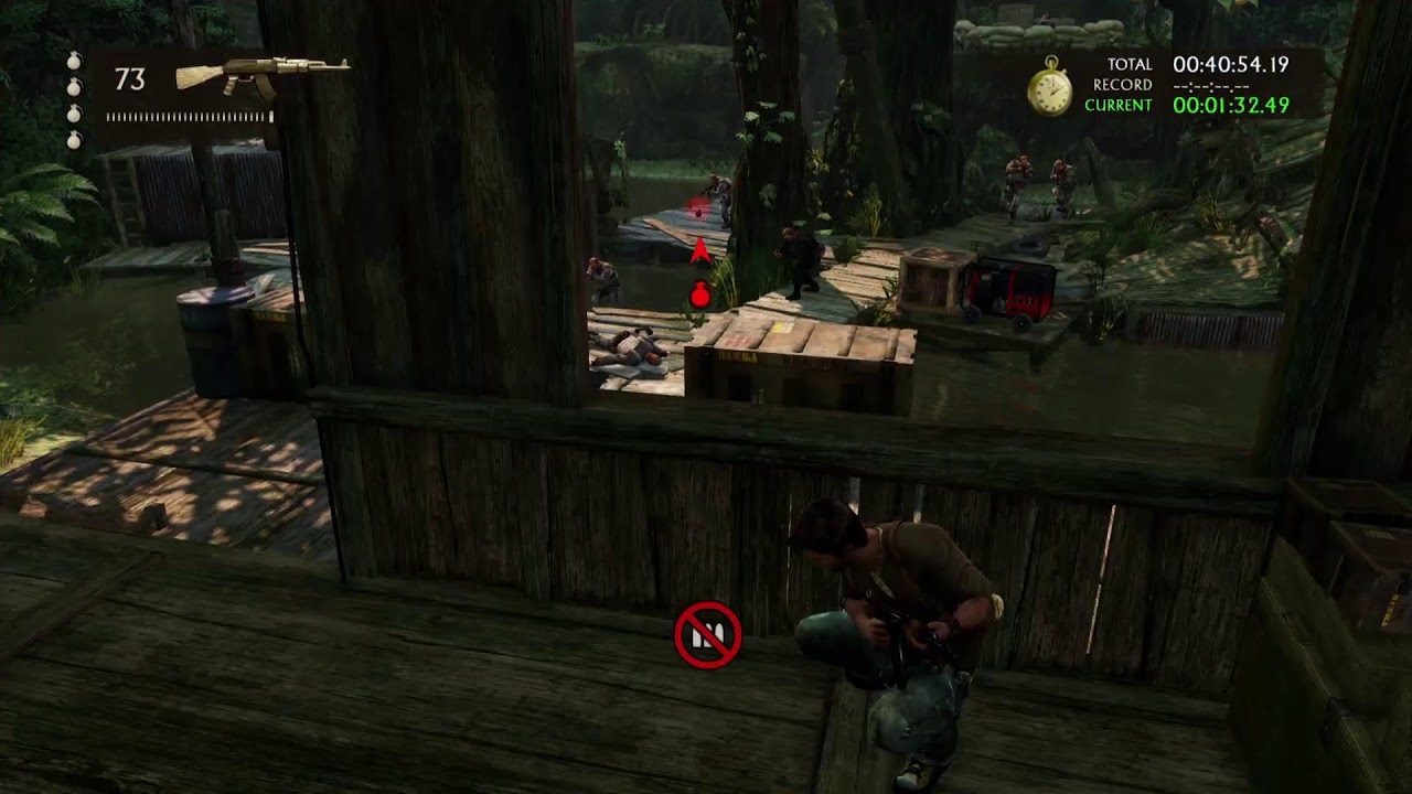 Uncharted 2 live BRUTAL GAMEPLAY