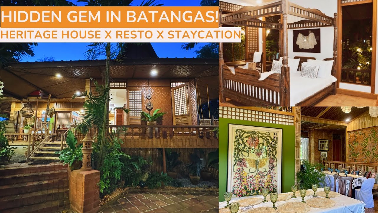 Turn A Heritage House Into Profitable Business! Most UNEXPECTED Resto in Batangas! MUST TRY!
