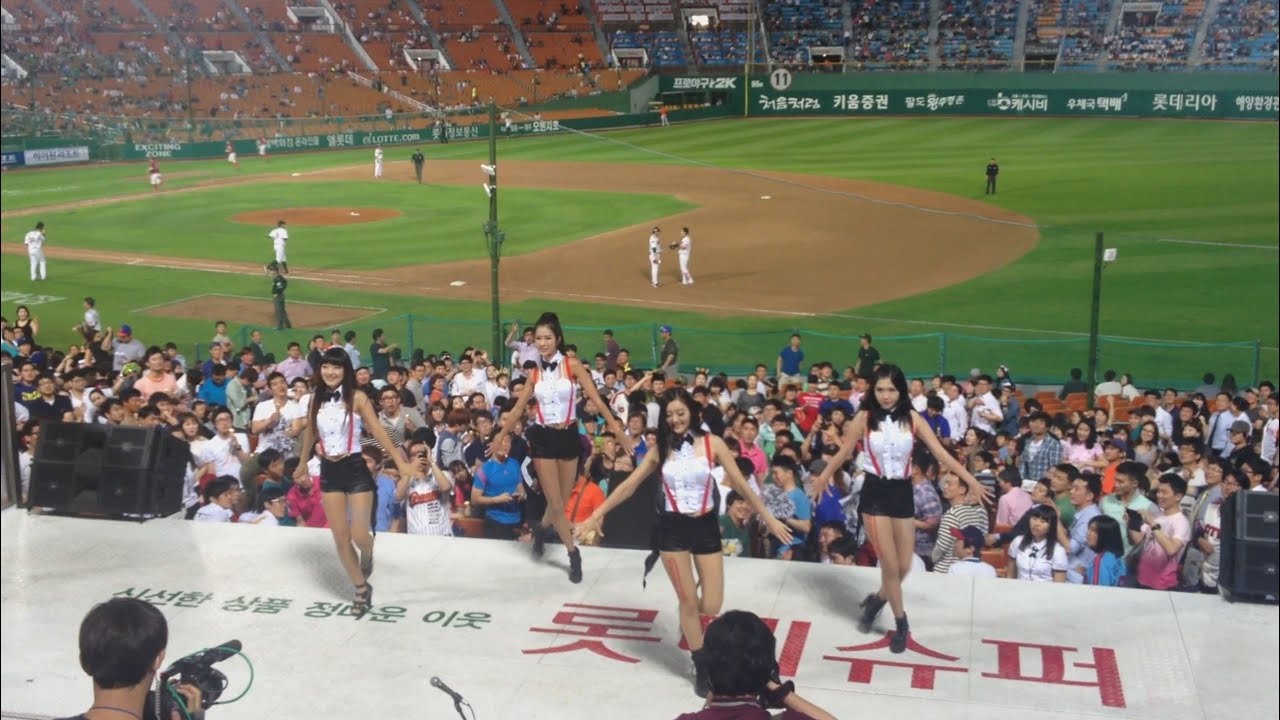 롯데자이언츠 치어리더 공연 #박기량