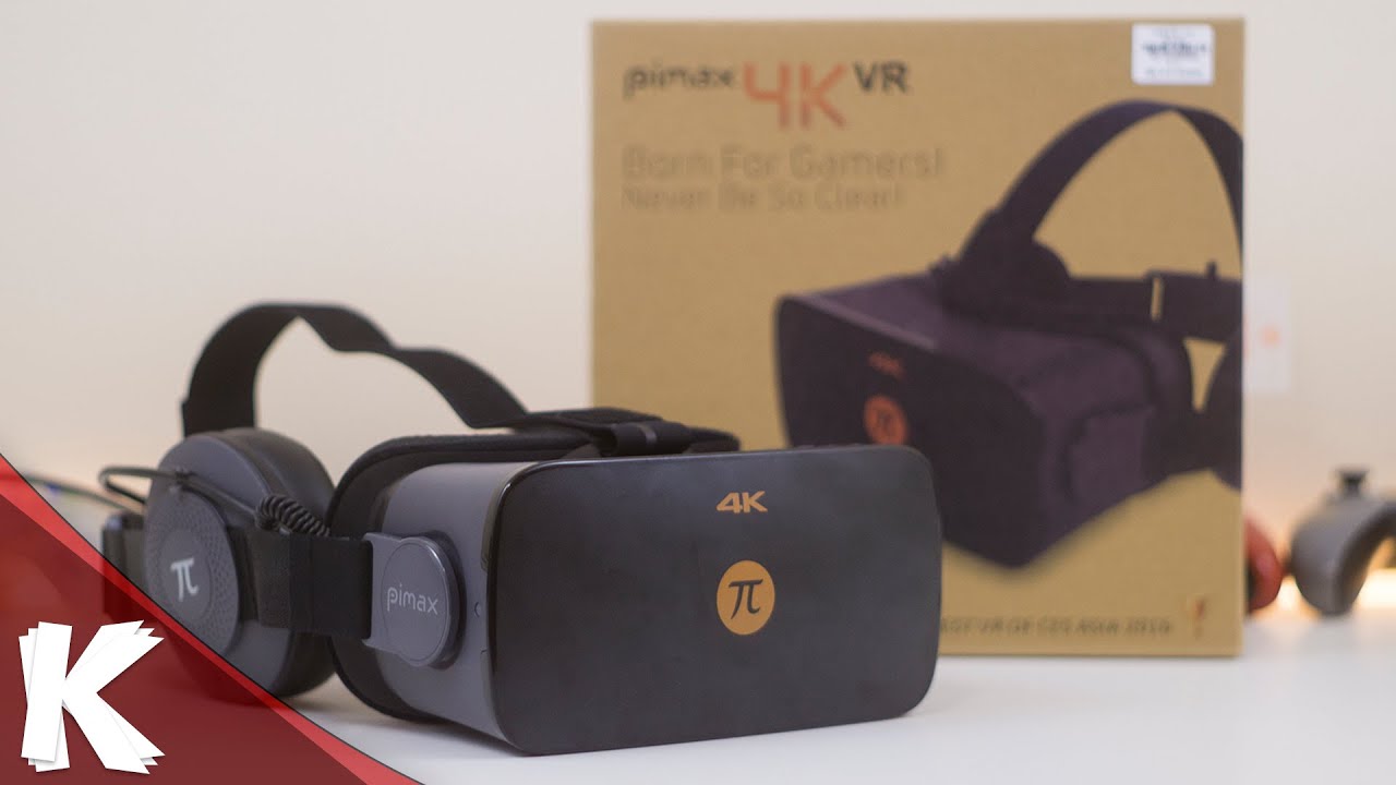Pimax 4K | PC VR HMD | Headset Unboxing