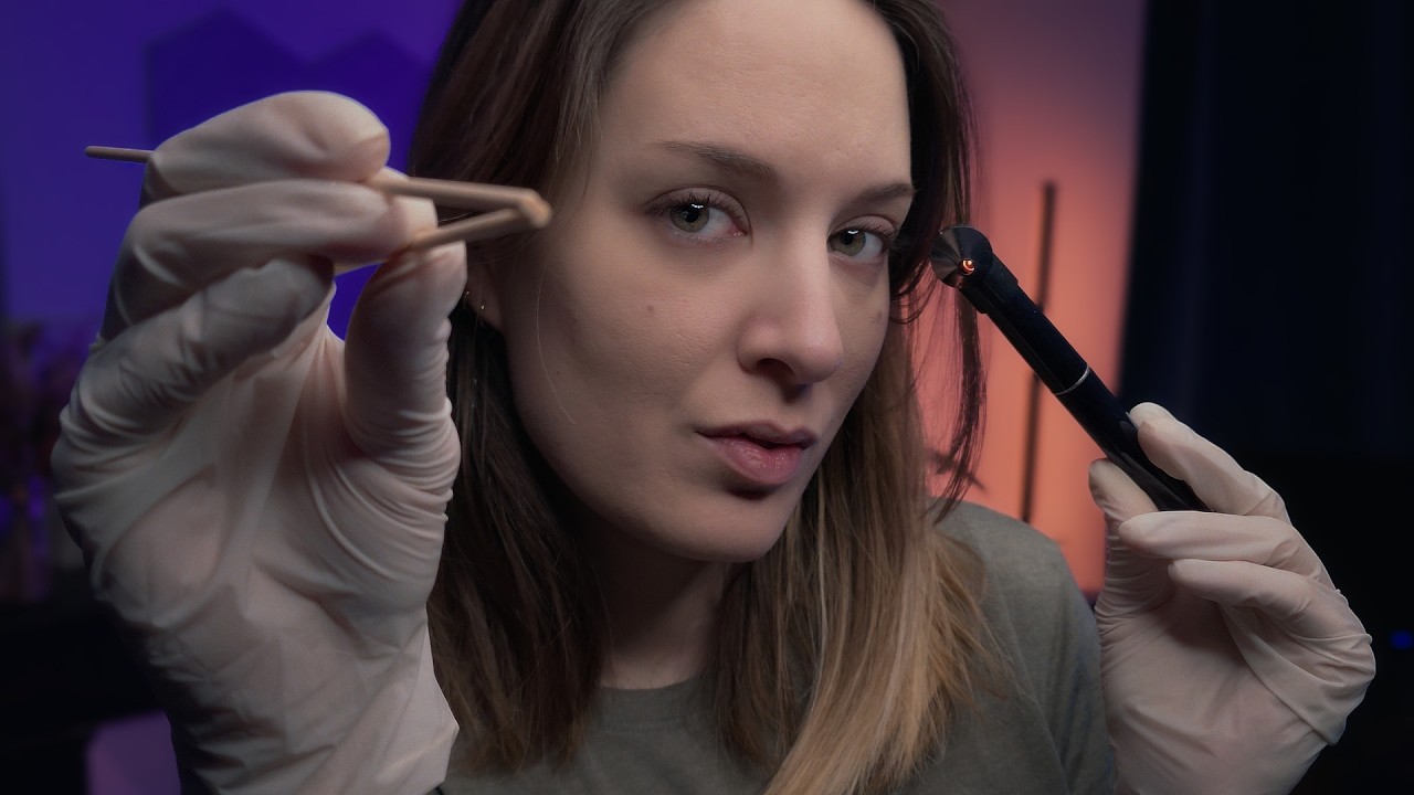 ASMR | Ear CheckUp & Ear Cleaning | Soft Spoken Medical Roleplay