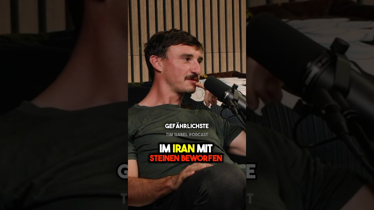 RADREISE Angegriffen im Iran 😳 #timgabelpodcast