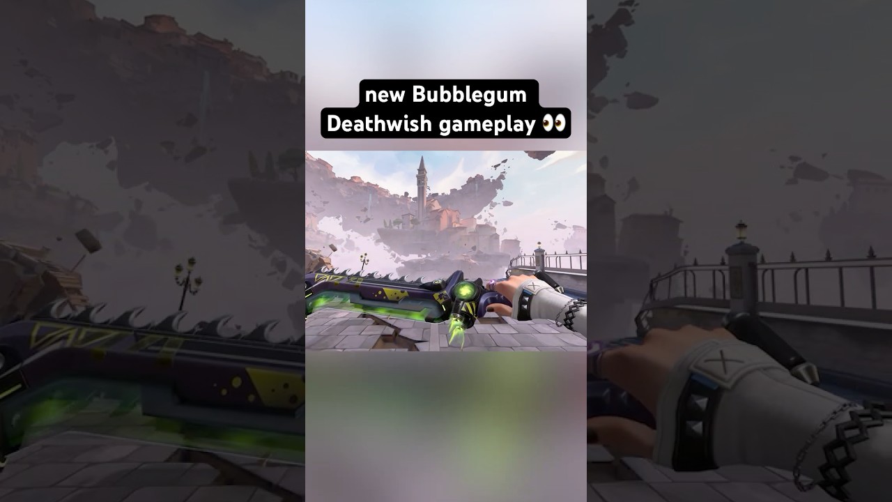 First look at the VALORANT Bundle: Bubblegum Deathwish 👀