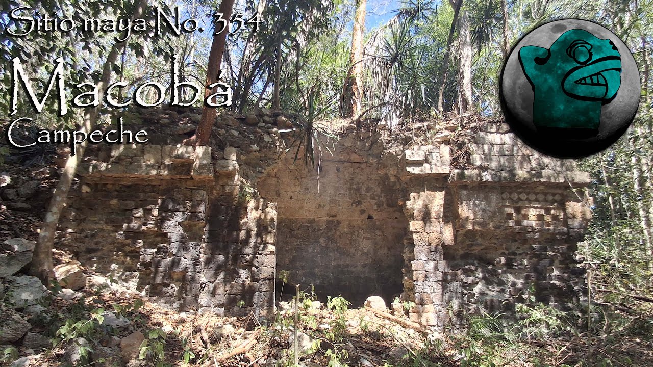 Sitio maya No. 354. Macobá, Campeche, México