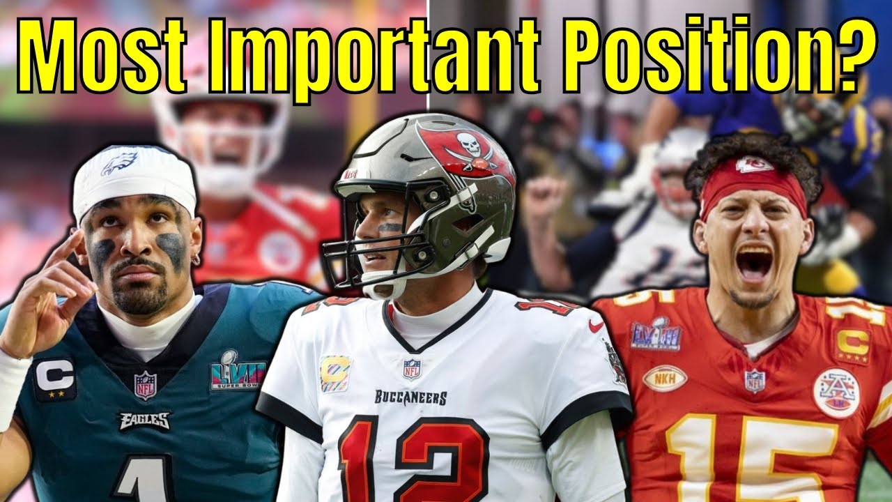 Is Quarterback really the most important position in the NFL ?