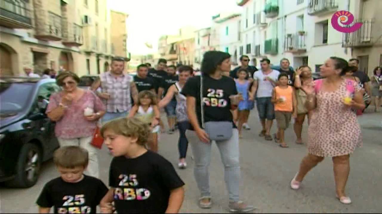 La Comarca.tv - Ronda de peñas en Chiprana