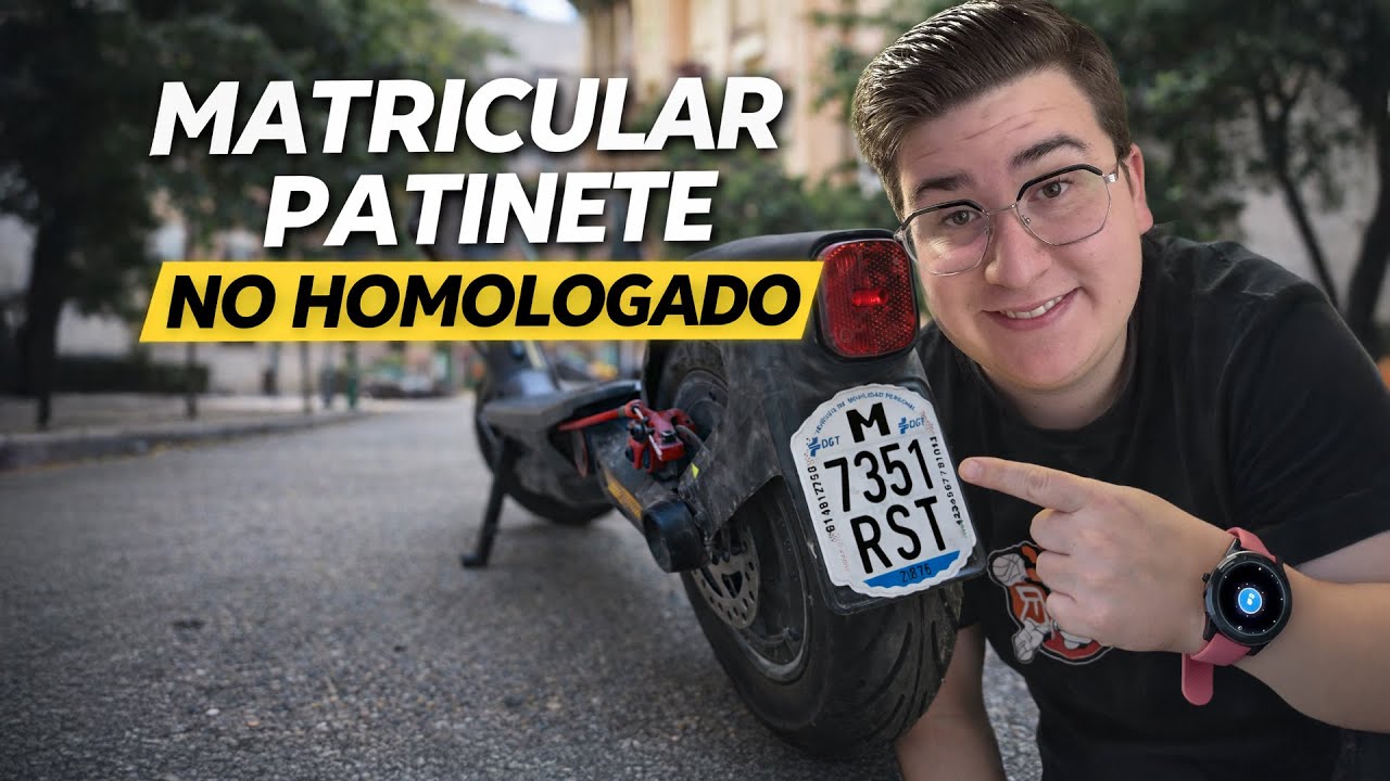 Tutorial para MATRICULAR un PATINETE NO HOMOLOGADO ✅ Fácil