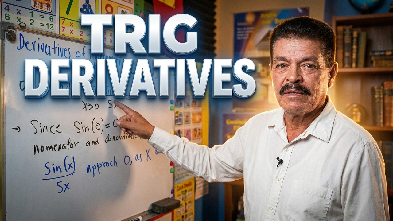TRIG DERIVATIVES THAT CHANGE EVERYTHING | CALCULUS