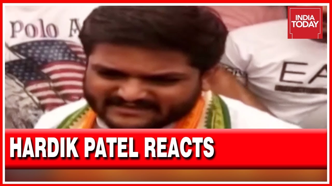 Hardik Patel Reacts After Being Slapped During Gujarat Rally