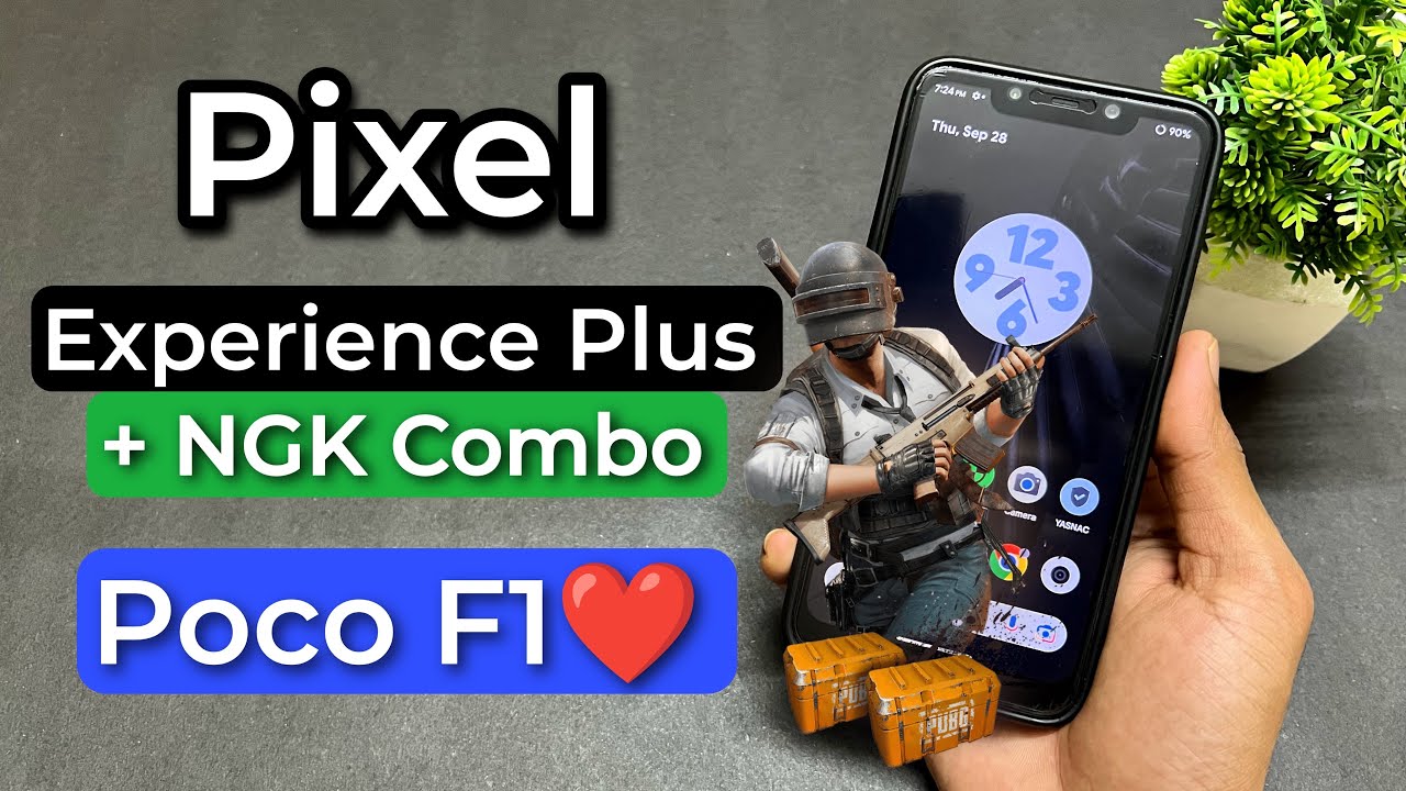 Pixel Experience Plus Android 13 Rom For Poco F1. Best Custom Kernel Combo For Poco F1