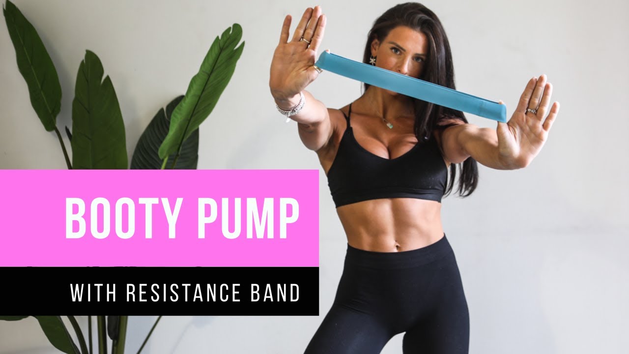 ESERCIZI PER GLUTEI ALTI E SODI: allenamento completo (con elastico)