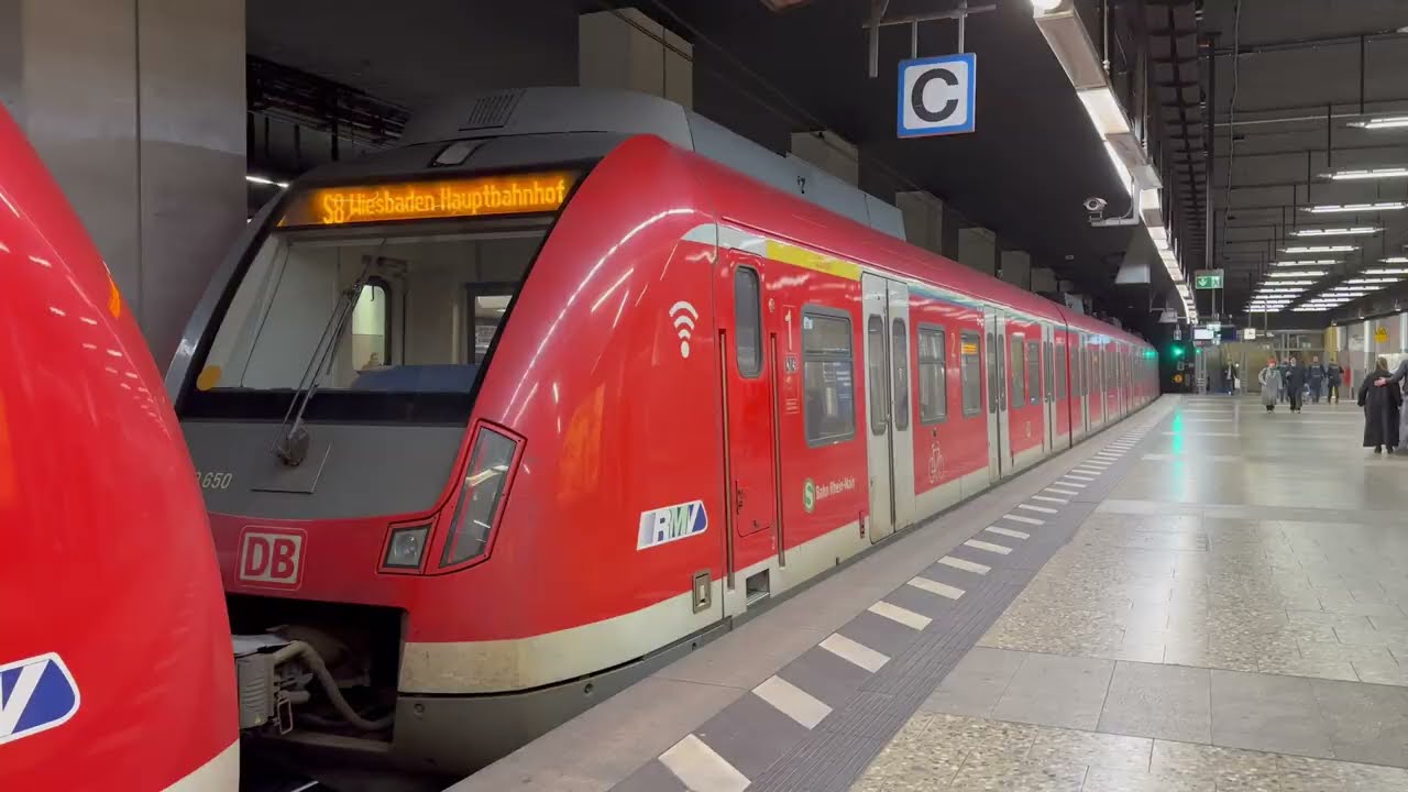 Frankfurt S-Bahn & U-Bahn @ Konstablerwache (November 14, 2025)