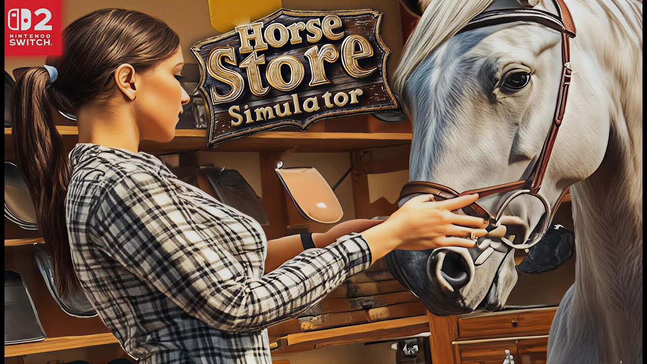 HORSE STORE SIMULATOR - Nintendo Switch 2 Gameplay