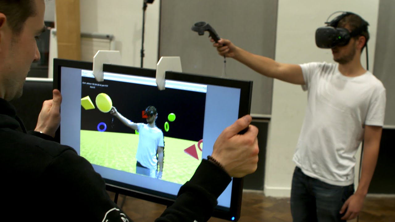 Real-time Mixed Reality - Proof of concept: Kinect v2 + VR (HTC Vive) + Unity