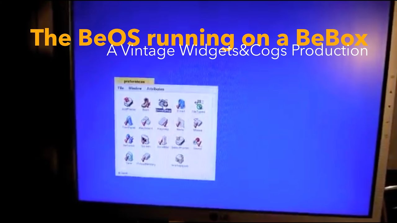 Anyone remember the BeOS?  ever seen it running on a BeBox?