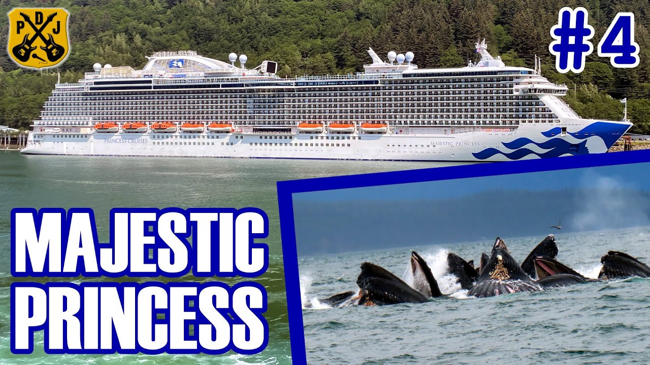 Majestic Princess Pt.4 - Icy Strait Point, Whale Watching, Bubble Net Feeding, Glacier Wind Charters