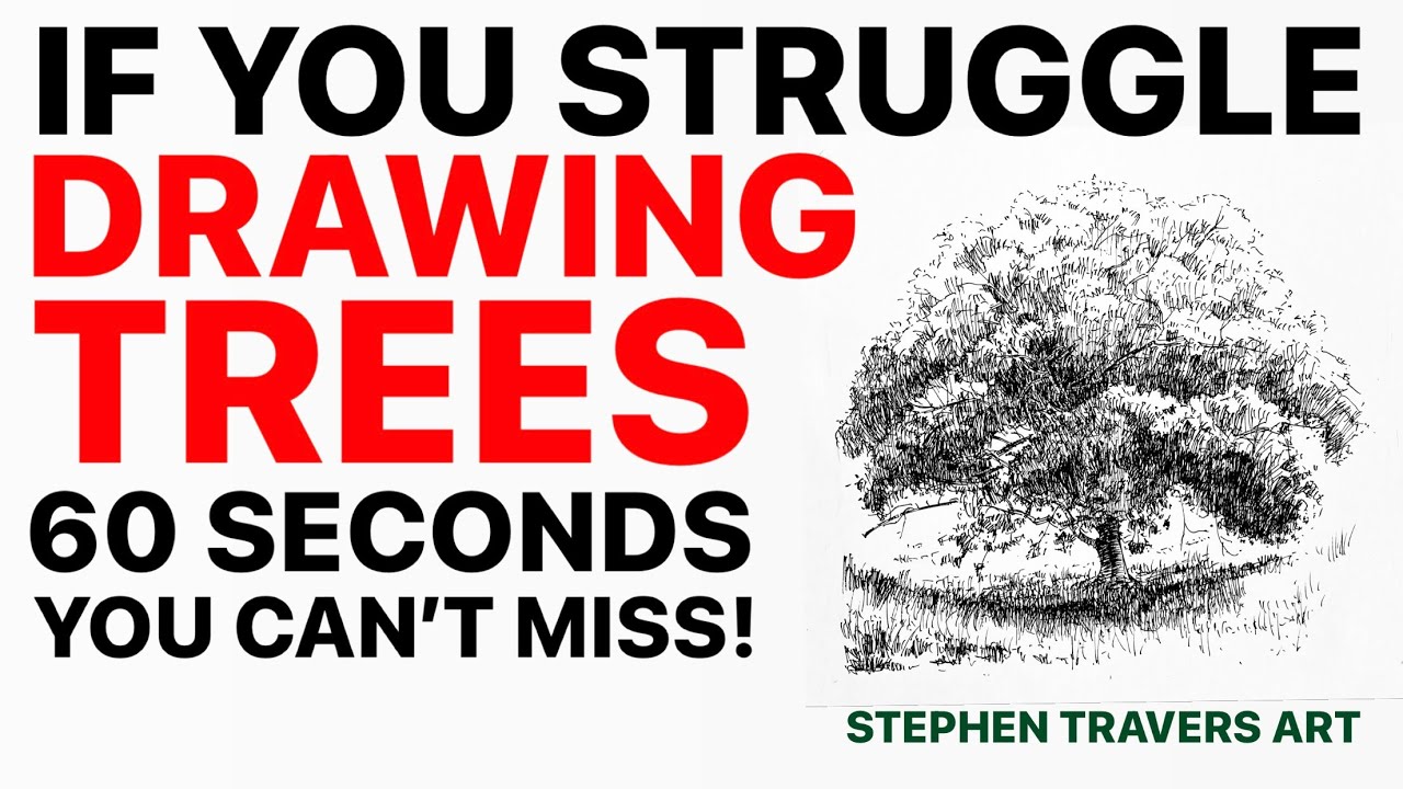 A Way of thinking to Revolutionise Your Tree Drawing!