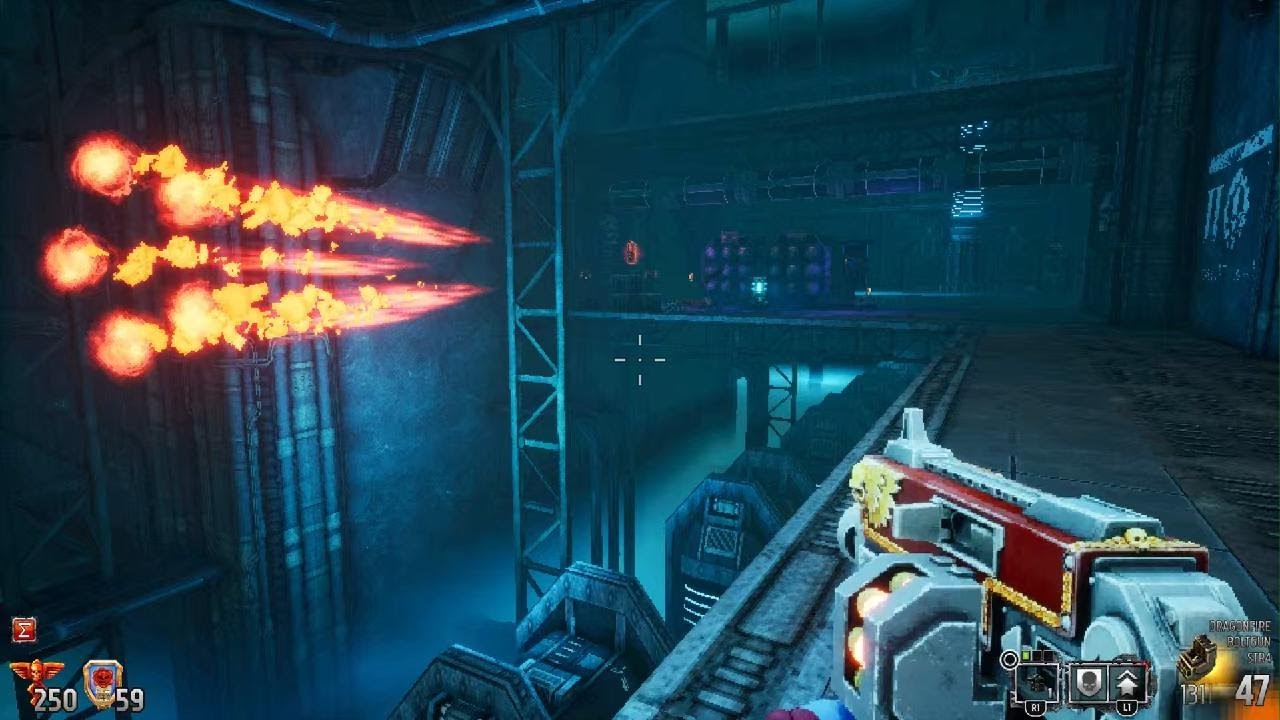 Warhammer 40000: Boltgun gameplay