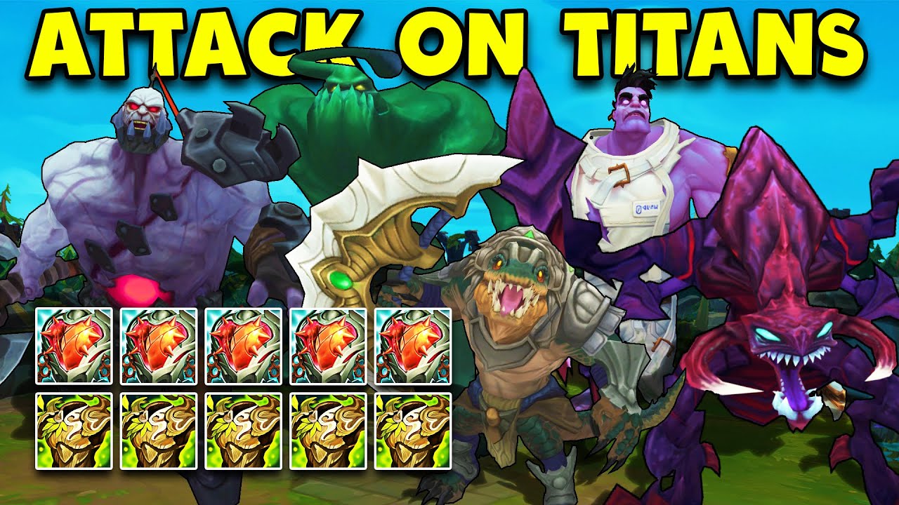 LEAGUE OF TITANS: L’ATTACCO DEI GIGANTI (5 HEARTSTEEL) - TROLL SQUAD