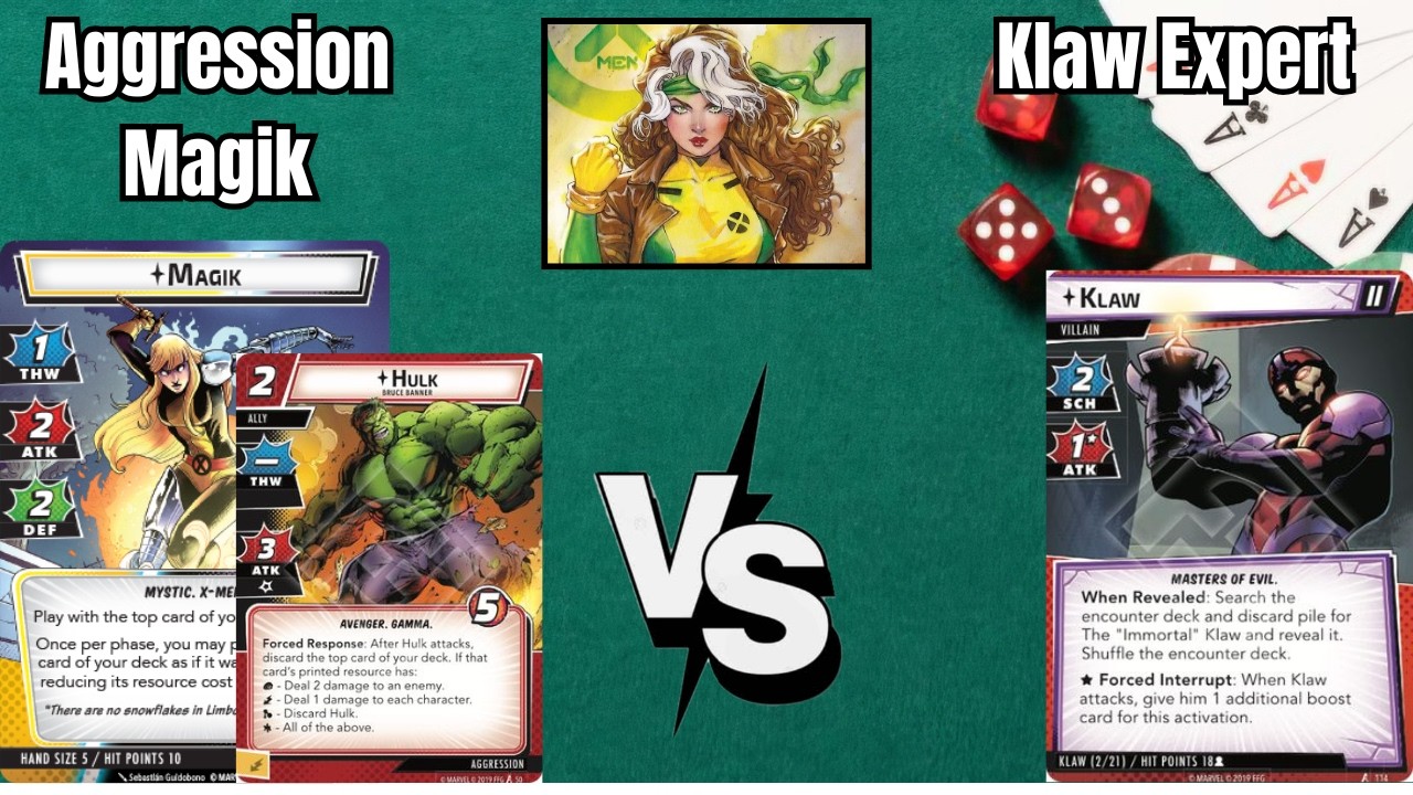 Magik Aggression Vs. Expert Klaw, Marvel Champions Playthrough!