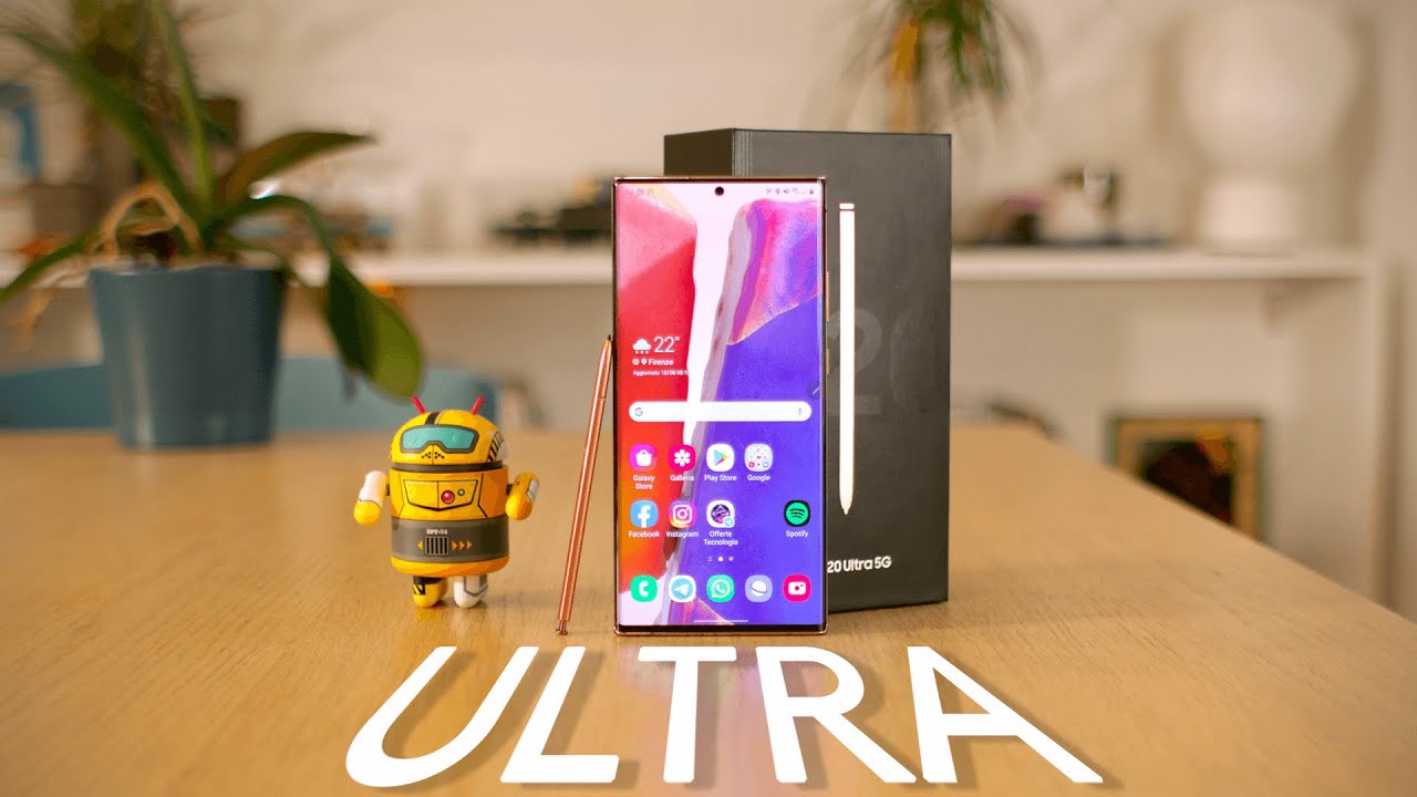 Recensione SAMSUNG GALAXY NOTE 20 ULTRA 5G: sempre unico
