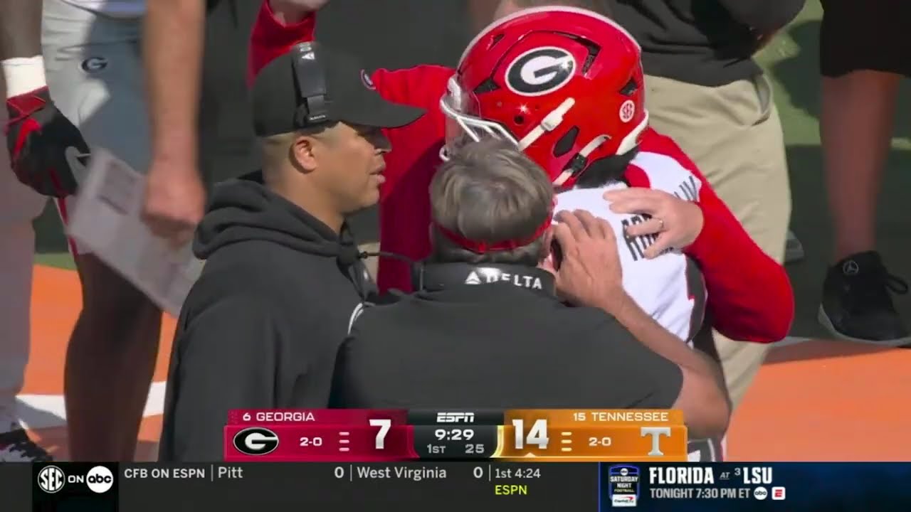 #6 Georgia vs #15 Tennessee Full Game HD NCAAF 9/13/2025