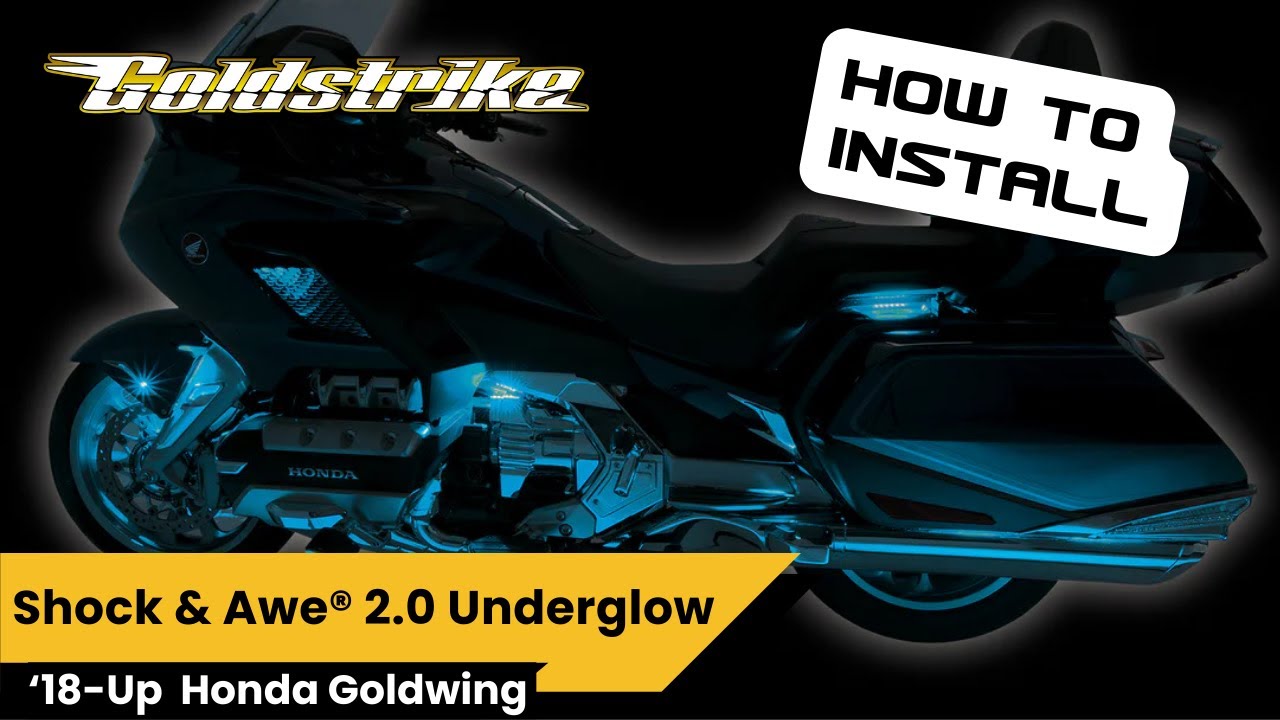 Goldwing Underglow / Shock & Awe 2.0 LED Lights / How To Install