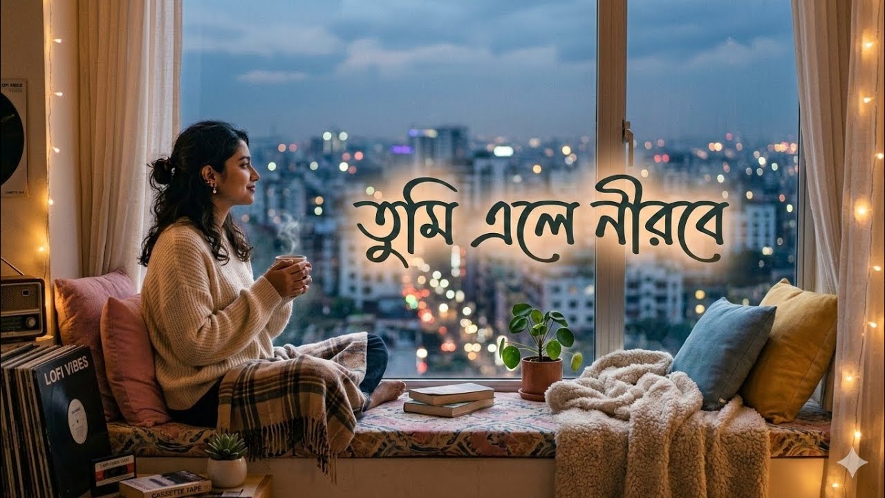তুমি এলে নীরবে Tumi Ale Nirobe– Romantic Lo-fi Bengali Song | Chill Love Vibes 2026