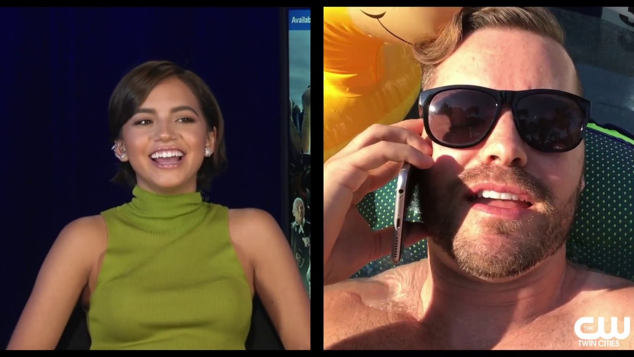 Isabela Moner swimming pool Interview