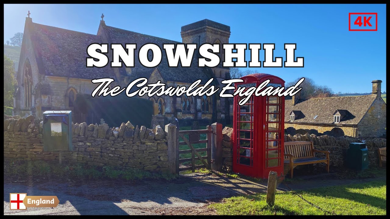 Snowshill, Cotswolds 4K Walking Tour: Explore the Village from Bridget Jones' Christmas Scene