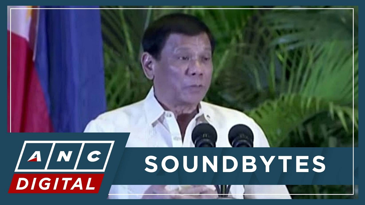 'I will kill you': Prosecution presents Duterte speech boasting 'formula' that worked in Davao | ANC