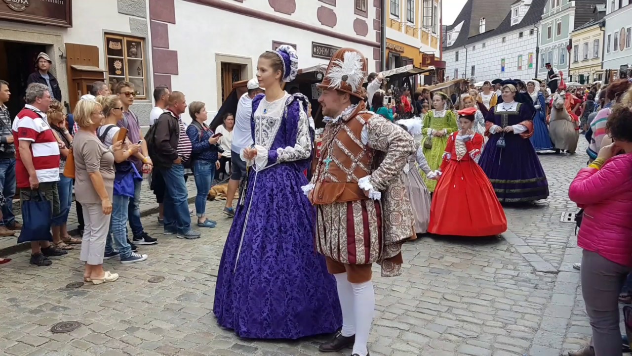 Český Krumlov 2017. 
Slavnosti pětilisté růže. 🌹