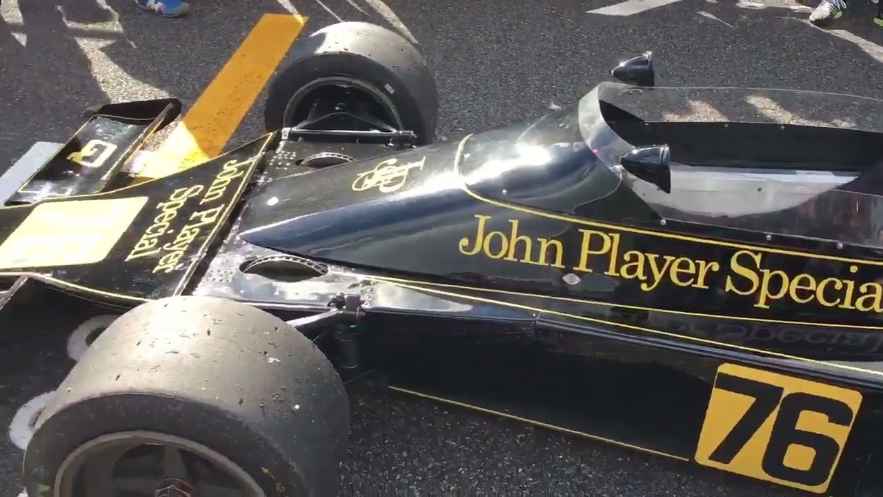 Lotus76 エンジン始動