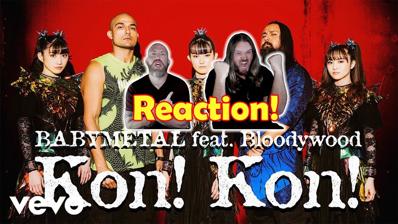 Musicians react to hearing BABYMETAL - Kon! Kon! feat. Bloodywood (OFFICIAL MUSIC VIDEO)